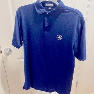 COPY - Peter Millar polo sz M PGA Tour logo